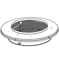 Majestic Round Termination Top Adaptor Kit for Shrouds
