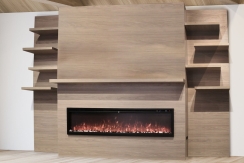 Modern Flames Allwood Main Wall System for Specturm SlimLine Electric Fireplaces