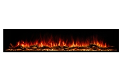Modern Flames 120 Inch Landscape Pro Bay Front Electric Fireplace