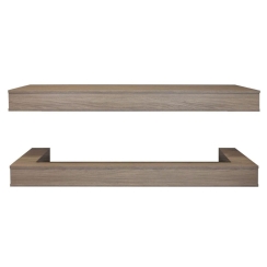 Modern Flames Floating Mantel for 52 Inch Orion Electric Fireplaces