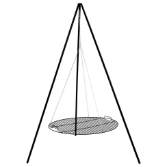 Sunnydaze 30 Inch Tripod Grilling Set with Cooking Grate