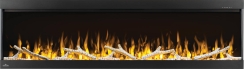 Napoleon 60 Inch Trivista Pictura Wall Hanging Electric Fireplace