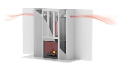 Napoleon Universal Heat Management System for Select Gas Fireplaces