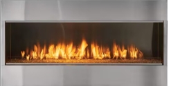 Outdoor Lifestyles 72 Inch Lanai Linear Outdoor Natural Gas Fireplace