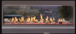 Outdoor Lifestyles 60 Inch Lanai See-Through Outdoor Natural Gas Fireplace