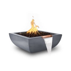 The Outdoor Plus 30 Inch Avalon Gas Fire and Water Bowl
