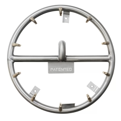 The Outdoor Plus 8 Inch Round Bullet Burner