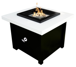 The Outdoor Plus 36 Inch Kamoa Gas Fire Pit - Low Voltage Electronic Ignition