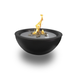 The Outdoor Plus 30 Inch Luna Gas Fire Bowl