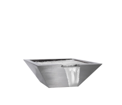 The Outdoor Plus 36 Inch Stainless Steel Maya Water Bowl