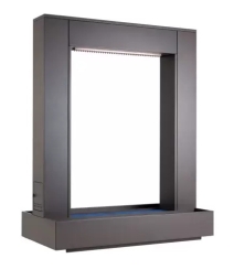 The Outdoor Plus 96 Inch Paradise Falls Powder Coat Rainfall Fountain