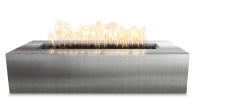 The Outdoor Plus 60 Inch Stainless Steel Regal Gas Fire Pit