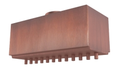 The Outdoor Plus Powder Coat Rain Fall Scupper
