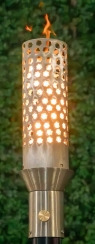 The Outdoor Plus 3 Inch Honeycomb Top Lite Gas Torch