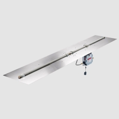 Outdoor Greatroom Company 108 x 24 Inch Crystal Fire Plus Linear Burner Plate - Electronic Ignition