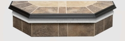 American Panel 40 Inch Corner Pedestal Riser