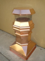 American Chimney Shroud 22 x 48 Inch P14 Chimney Pot