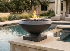 Prism Hardscapes Toscana Propane Fire Bowl - Match Lit