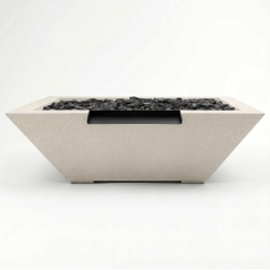 Prism Hardscapes 30 Inch Lombard Pedestal Gas Fire and Water Bowl