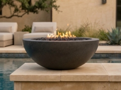 Prism Hardscapes Moderno 2 Propane Fire Bowl - Match Lit
