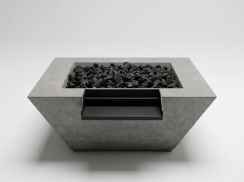 Prism Hardscapes 24 Inch Lombard Pedestal Gas Fire and Water Bowl