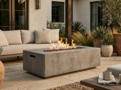 Prism Hardscapes Porto 60 Enclosed Propane Fire Pit