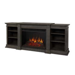 Real Flame 81 Inch Eliot Grand Electric Fireplace TV Stand