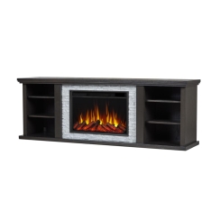 Real Flame 72 Inch Kenai Slim Electric Fireplace TV Stand