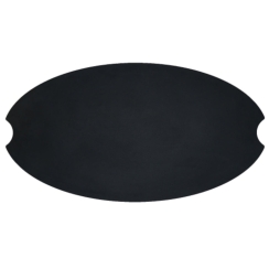 Real Flame Steel Oval Lid for 48 Inch Riverside Fire Bowl