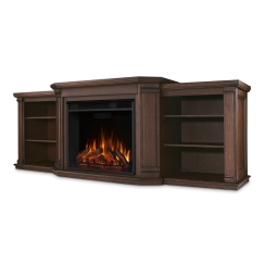 Real Flame 75 Inch Valmont Electric Fireplace TV Stand