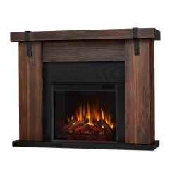 Real Flame 49 Inch Aspen Electric Fireplace with Mantel