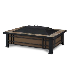 Real Flame 44 Inch Hamilton Wood Burning Fire Pit