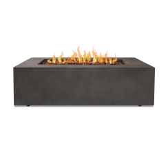 Real Flame 51 Inch Baltic Rectangular Gas Fire Table