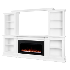 Real Flame 108 Inch Monte Vista Smart Electric Fireplace TV Stand