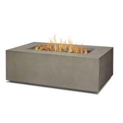 Real Flame 42 Inch Aegean Rectangle Propane Fire Table