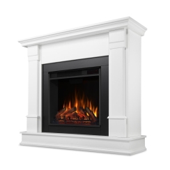 Real Flame 48 Inch Silverton Electric Fireplace with Mantel