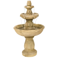 Sunnydaze 35 Inch Birds Delight Fountain