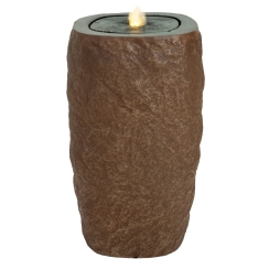 Sunnydaze 18 Inches Cylinder Outdoor Bubble Fountain