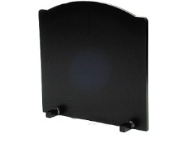 Grate Wall of Fire 21 Inch Heavy-Duty Reflective Fireback - 20 Inch Height