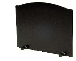 Grate Wall of Fire 26 Inch Heavy-Duty Reflective Fireback - 20 Inch Height