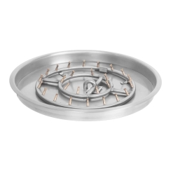 The Outdoor Plus 31 Inch Drop-In Round Bullet Burner Kit