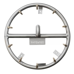 The Outdoor Plus 12 Inch Round Bullet Burner