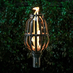 The Outdoor Plus 9 Inch Urn TOP Base Gas Fire Torch