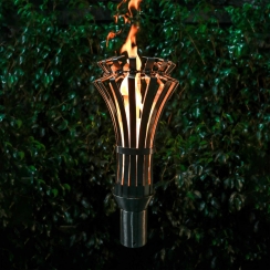 The Outdoor Plus 9 Inch Gothic TOP Base Gas Fire Torch