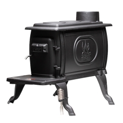 US Stove 23 Inch US1269E Traditional Small Cast Iron Wood Stove
