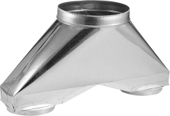 Vent-A-Hood VP562 6 to 10 Inch Blower Transition for Vent Hoods