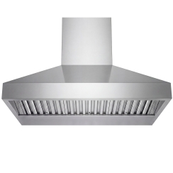 Victory 48 Inch Stainless Steel Twister 1200 CFM Wall Mounted Range Hood