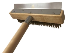 WPPO 47 Inch Wood Fire Pizza Oven Brush and Scraper