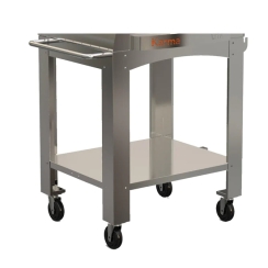 WPPO Stainless Steel Cart for 42 Inch Karma Pizza Ovens