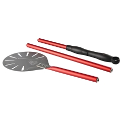 WPPO 7 Inch Round Pro Pizza Peel with Breakdown Handle